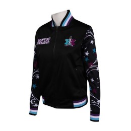 Z428 設計金光絨棒球外套 跳舞 外套 棒球褸生產商 Z428 設計金光絨棒球外套 跳舞 外套 棒球褸生產商